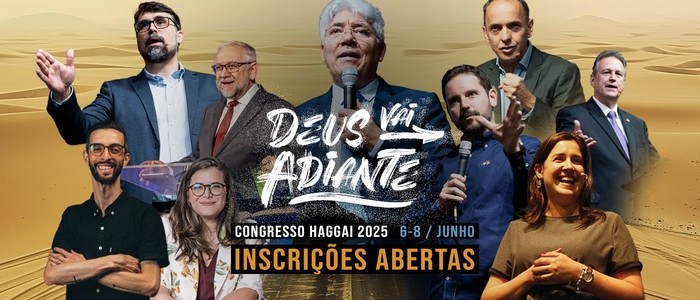 Congresso Haggai 2025 - 6 a 8 de Junho em Águas de Lindóia, SP