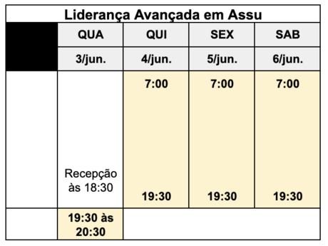 Programa&ccedil;&atilde;o do curso