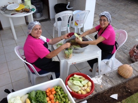 Preparo do almoço