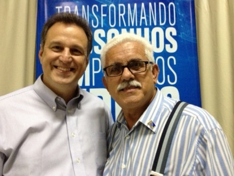 Ebenézer Bittencourt com Pr. José Américo de Sousa