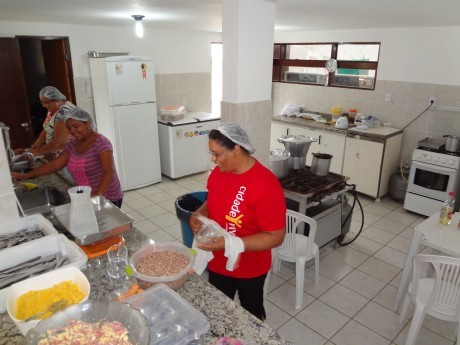 Preparando as refeições