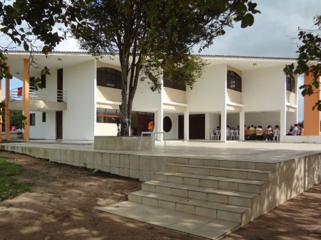 O Casarão onde acontece o evento em João Pessoa