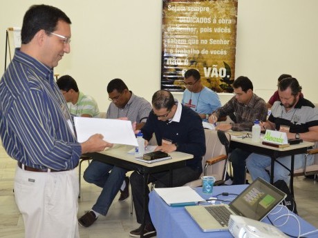 Josué Campanhã em aula com a turma do Curso de Aperfeiçoamento