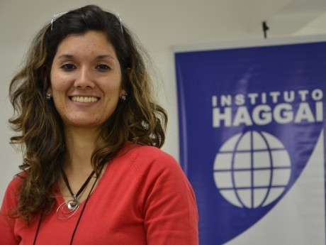 Coordenadora dos Seminários Locais do Haggai, Adenice Mendes participa do treinamento dos Secretários Executivos