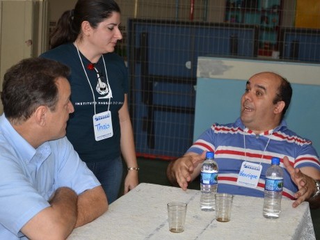 EB, Thais e Henrique.