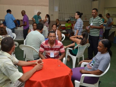 Intervalo para cafezinho e bate-papo