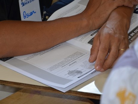 Exercícios na aula de Gestão de Projetos.