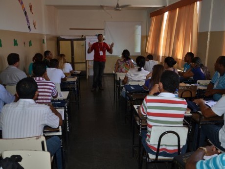 Nosso docente Aguinaldo Castanheira.