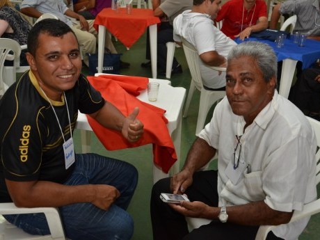 Intervalo para cafezinho e bate-papo