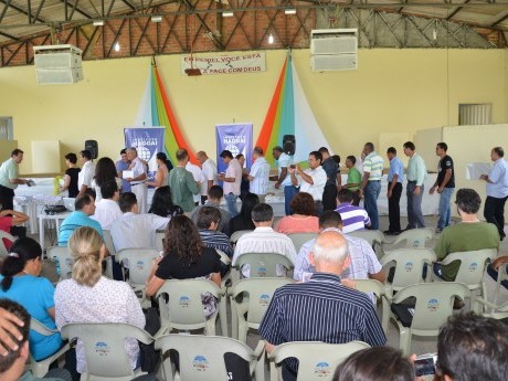 Fila da entrega