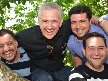 Walmir, Rogério, Thomás e Gênesis