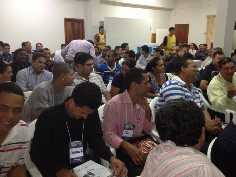 Visão parcial da sala de aula.