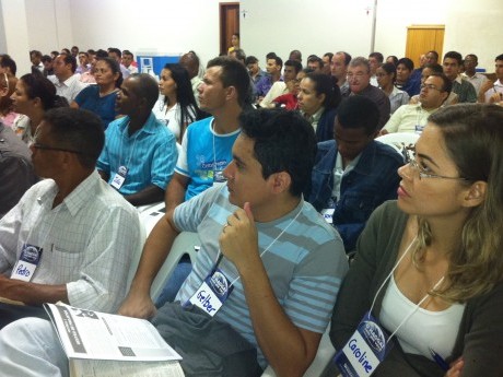 Visão parcial da sala de aula.