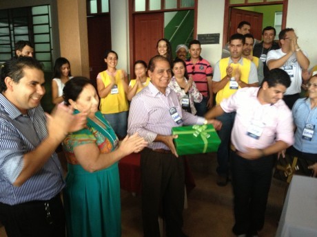 Celebração do aniversário 
do Pr. Sadraque.