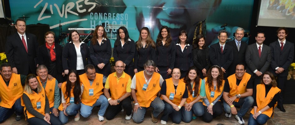 Equipe e voluntários