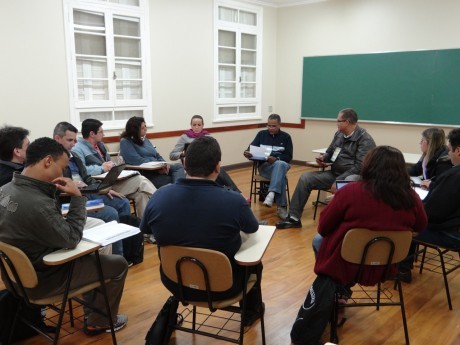 Compartilhar dos projetos no último dia