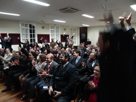 Vibração pelas metas alcançadas