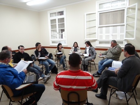 Compartilhar dos projetos no último dia