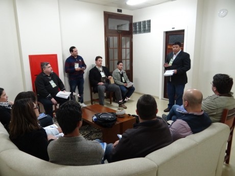 Compartilhar dos projetos no último dia