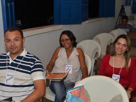 Participantes aguardam o início do Congresso