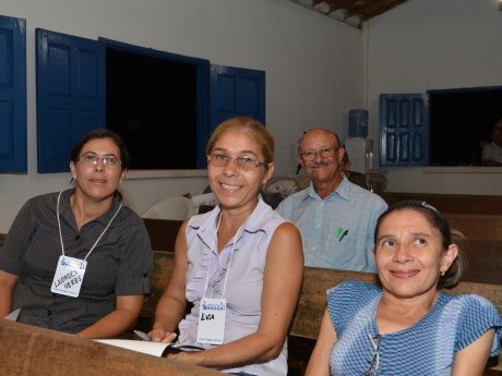 Participantes aguardam o início do Congresso