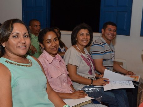 Participantes aguardam o início do Congresso