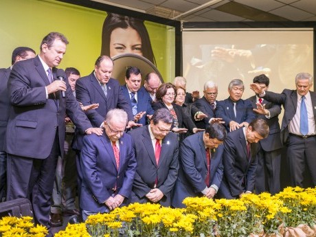 Consagração da nova diretoria do Conselho do Haggai