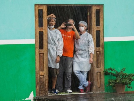 Equipe de dentistas
