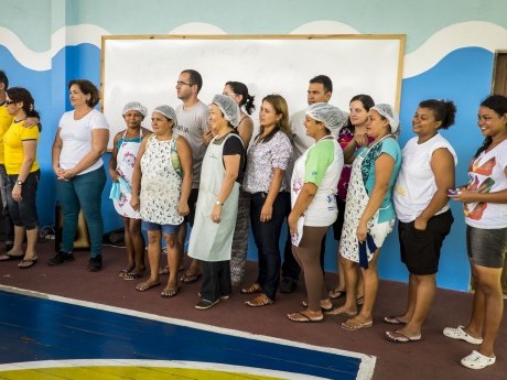 Agradecimentos aos voluntários