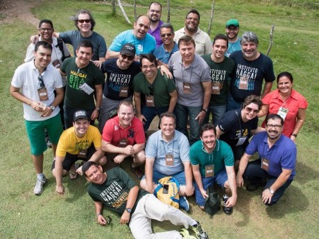Parte da equipe de Camamu foi conhecer Ilha Grande