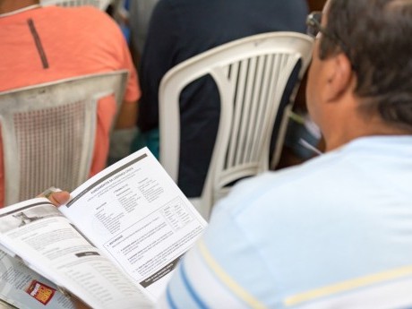 Três dias intensivos de estudos: de manhã, de tarde e de noite