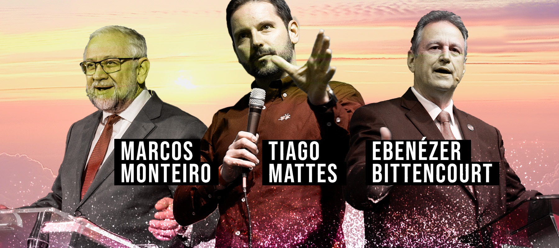 Palestrantes: Marcos Monteiro, Tiago Mattes, Ebenézer Bittencourt