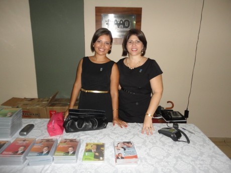 Equipe de apoio: Sinara e Dorianne (secretária executiva para o Acre)