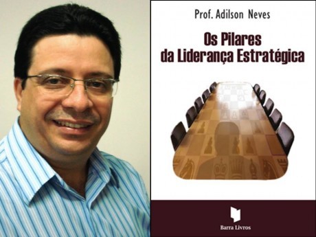 Adilson Romualdo Neves e foto da capa do seu novo livro