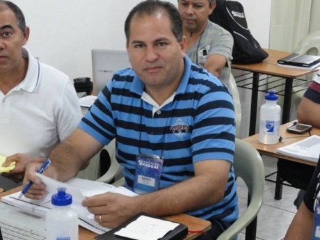 Agnaldo Muniz participando de uma das aulas do NAC Ji-Paraná
