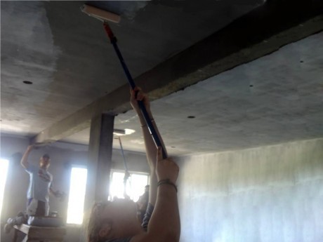 Pintura interna e externa das novas salas do CADI