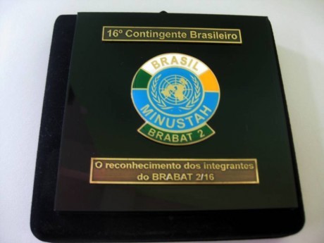 O CADI recebeu do BRABAT uma placa de honra ao mérito