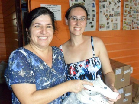 Duas missionárias em Bailique: Nábia e Vivian