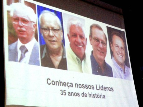 Benjamim Moraes, Guilhermino Cunha, Abrahão Soares, Reginaldo Kruklis e Ebenézer Bittencourt