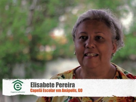 Elisabete Pereira em vídeo de conscientização deste ministério