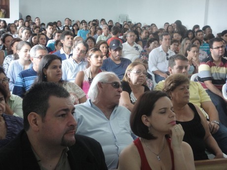 Culto da manhã na Igreja Presbiteriana de Cuiabá