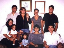 Foto em família do pastor João Chrysóstomo