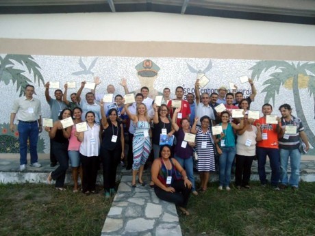 Foto oficial do grupo da Segunda Igreja Batista em Mangabeira, João Pessoa, PB