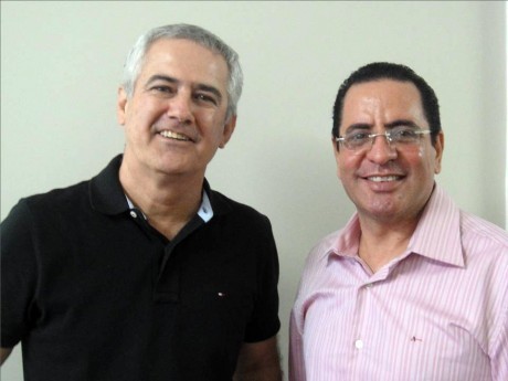 Rogério Machado e Jônatas Nogueira (idealizadores do projeto)