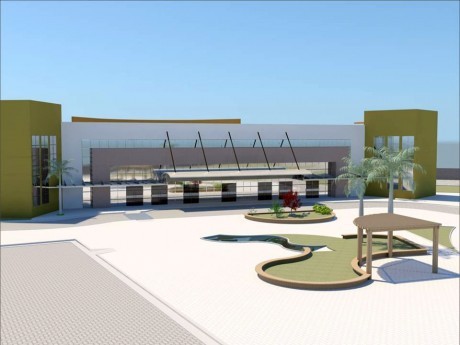 Maquete do novo templo da Igreja Presbiteriana Central de Cuiabá, MT