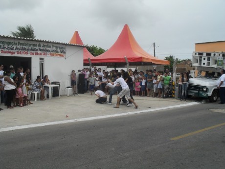 Apresentação de peça teatral evangelística