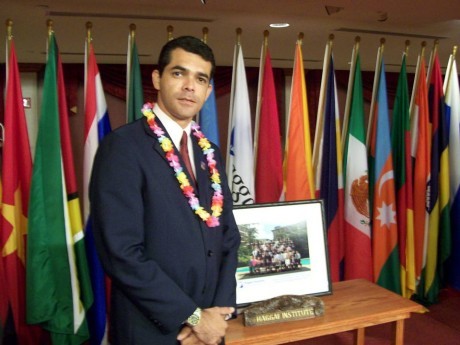 Herbert em Maui, no Mid-Pacific Center, 2007