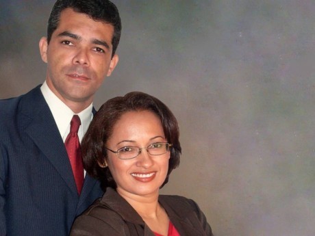 Herbert e esposa Ida Nogueira