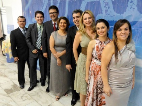 Grupo de participantes vindos do estado do Rio de Janeiro
